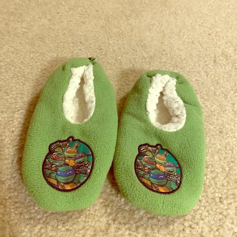 Tmnt ninja turtle slippers